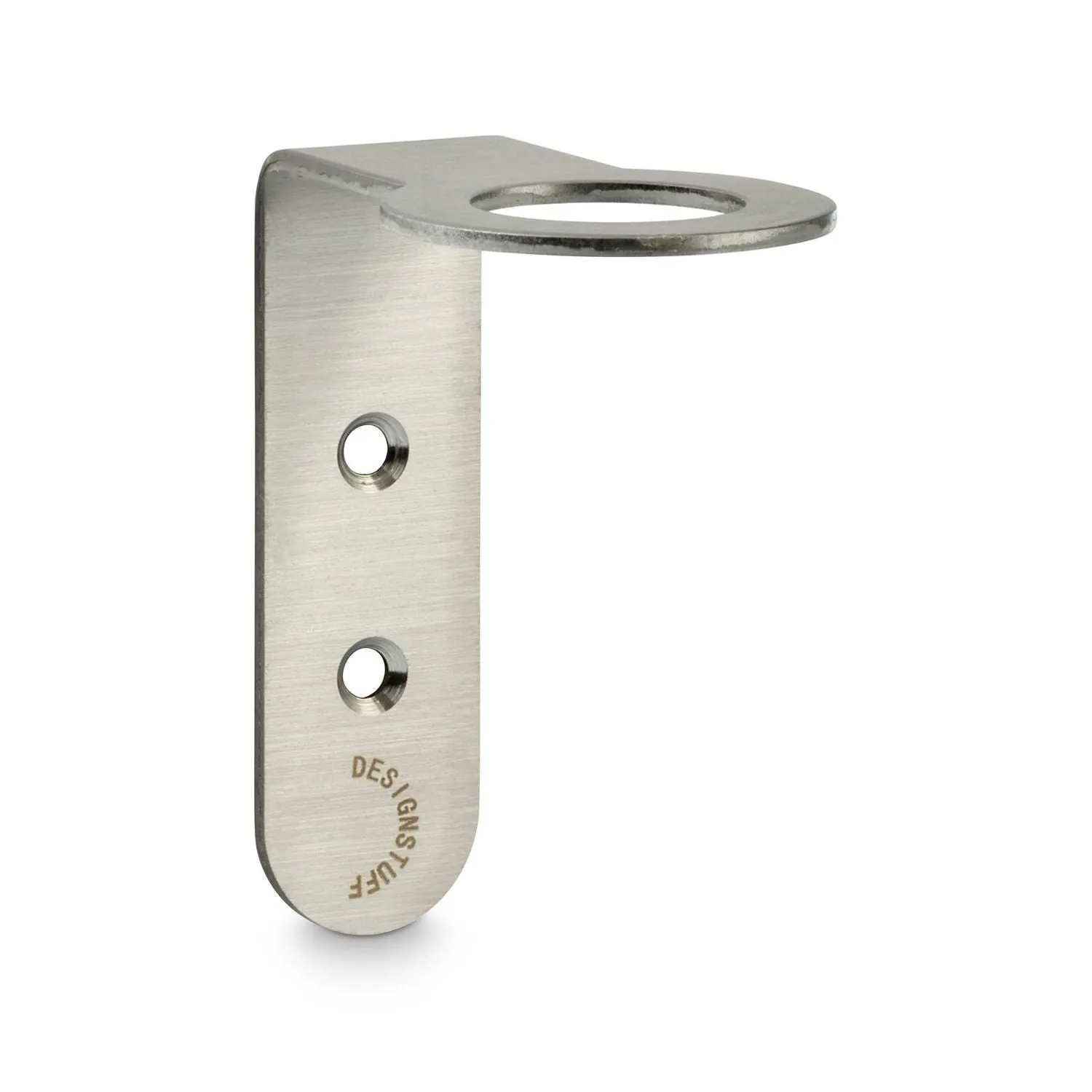PRE-ORDER  DESIGNSTUFF Floating Soap Dispenser Holder, Brushed Steel