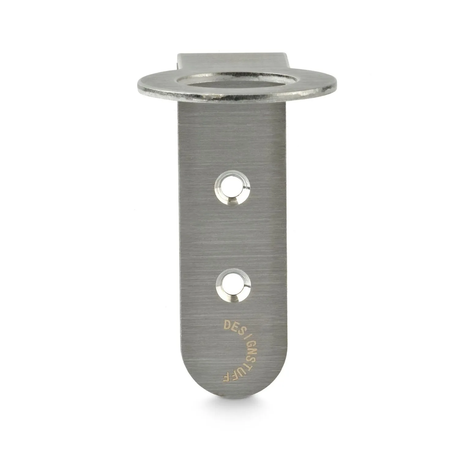 PRE-ORDER  DESIGNSTUFF Floating Soap Dispenser Holder, Brushed Steel