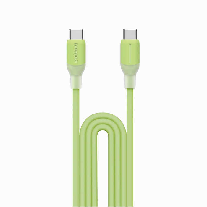 Todays Mega Savings Momax 1-Link Flow | Usb-C To Usb-C Charging   Data Transfer Cable 1.2M 60W