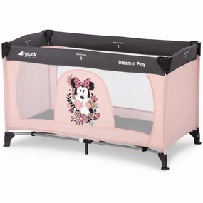 GiftWorthy Sale Hauck Disney Dream N Play Travel Cot - Minnie Sweetheart