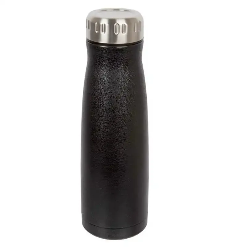 Online Exclusive Deal Pure 500Ml Black Powder Thermal Steel Bottle