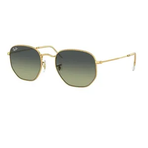 Ray-Ban Hexagonal Rb3548 001/Bh 51 Arista Gold Frame, Green Vintage Lens Big Price Drop