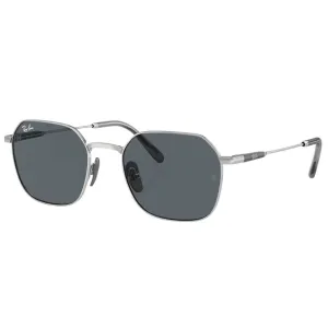 Ray-Ban Jim Titanium Rb8094 9209R5 - Silver Frame With Blue Lens Shop Grab Savings Todays Trending Deals