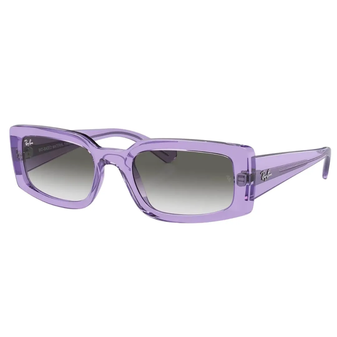 Special Savings Today Save Big Today Ray-Ban Kiliane Rb4395 66858E - Transparent Violet With Light Grey Lens