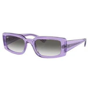 Dont Wait Save Ray-Ban Kiliane Rb4395 66858E - Transparent Violet With Light Grey Lens