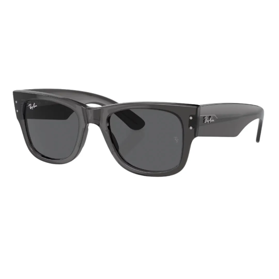 Ray-Ban Mega Wayfarer Rb0840S 1406B1 - Transparent Black With Grey Lens Hot Offer Ending Soon