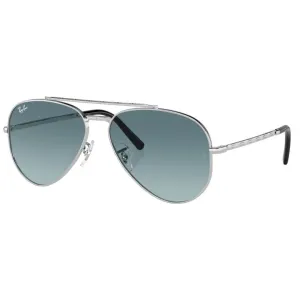 Ray-Ban New Aviator Rb3625 003/3M - Silver Frame Blue/Gray Lens Big Savings Today Best Seller Discount