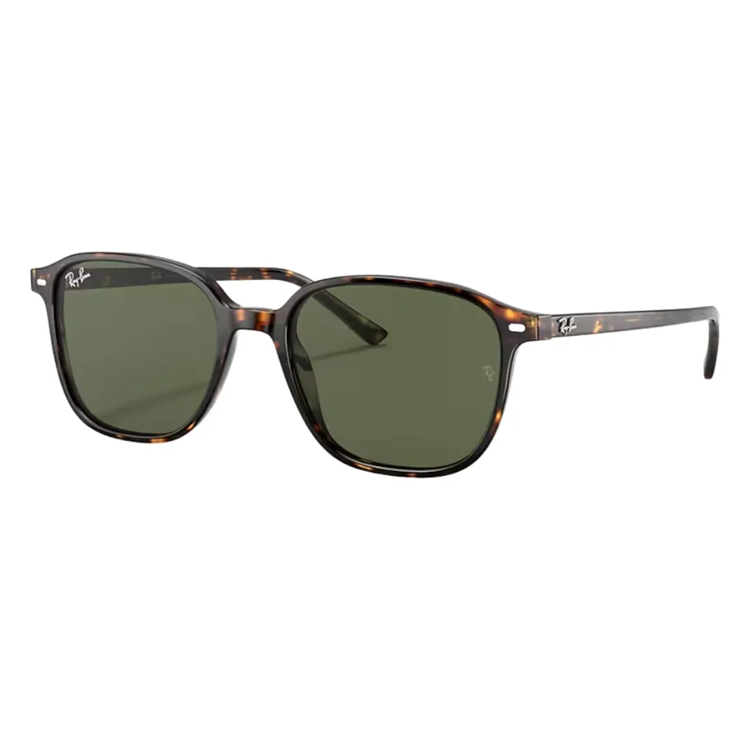 Today Only Hot Pick Deal Frenzy Today Ray-Ban Rb2193 902/31 51-18 Leonard Sunglasses -Tortoise - Acetate - Green Lenses