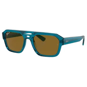 Flash Pick Today Instant Discount Ray-Ban Rb4397 668383 Polarized - Light Blue & Dark Brown Lens