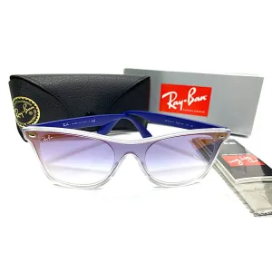 Ray-Ban Rb4440N 6356X0 Blue Gradient Mirror Square Sunglasses For Men And Women Hot Clearance Now Hot Sale Frenzy