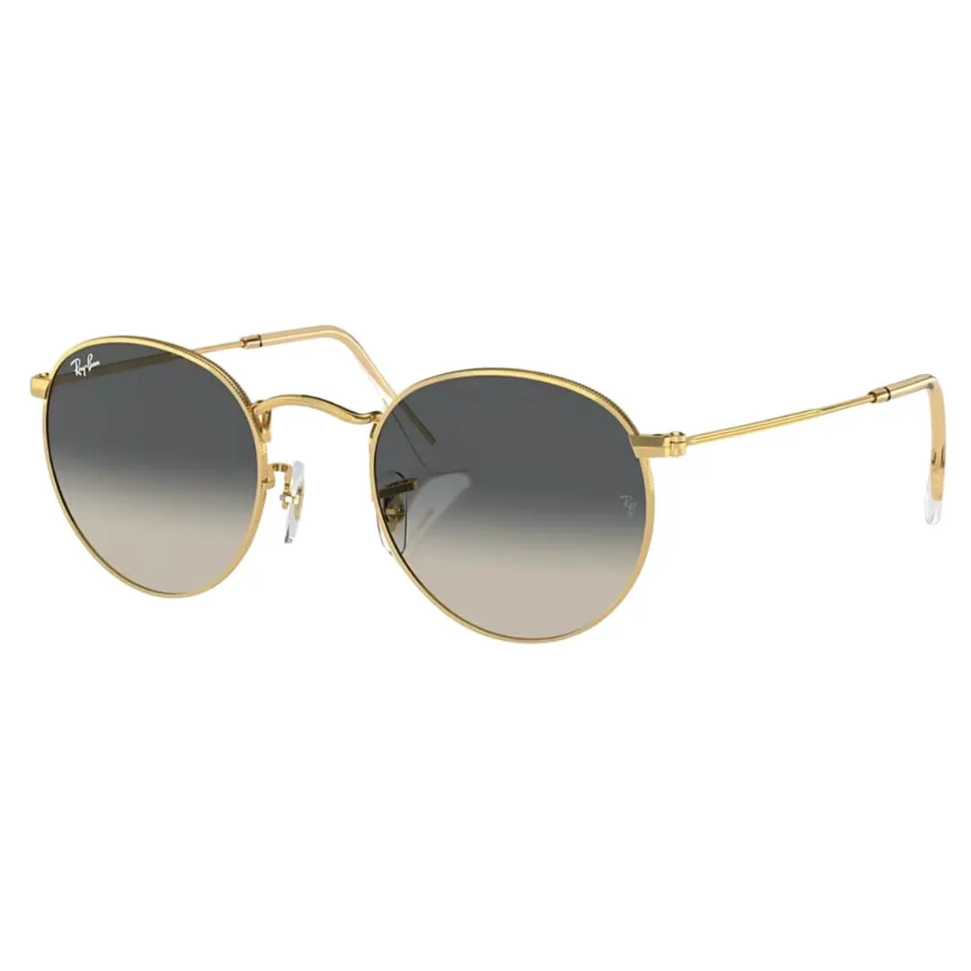 Shop Grab Savings Daily Deal Frenzy Ray-Ban Round Metal Rb3447 001/71 - Gold Frame With Grey Lens
