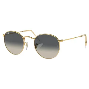 Shop Grab Savings Daily Deal Frenzy Ray-Ban Round Metal Rb3447 001/71 - Gold Frame With Grey Lens