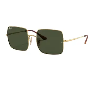 Ray-Ban Square Classic Rb1971 914731 54Mm Gold - Metal - Green Lenses For Men And Women Limited Stock Deals Shop Hot Deals