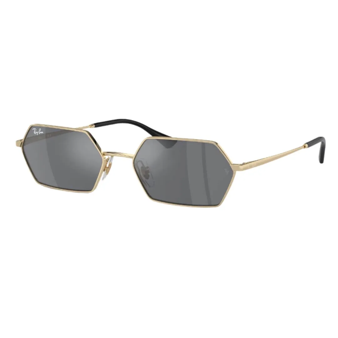 Ray-Ban Yevi Rb3728 92136V 55 Light Gold Frame, Dark Grey Lens Flash Sale Now Hot Pick Deal