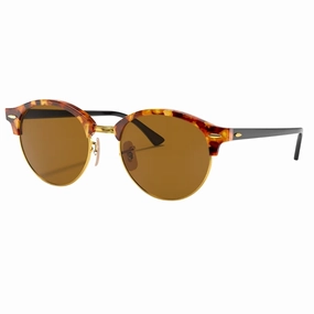 Weekend Flash Offer Ray-Ban Clubround Classic Rb4246 1160 Tortoise - Brown Lenses