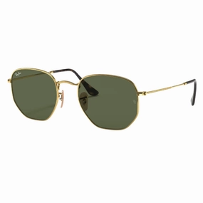 Ray-Ban Hexagonal Flat Lenses Rb3548N 001 Gold Grab Save Today