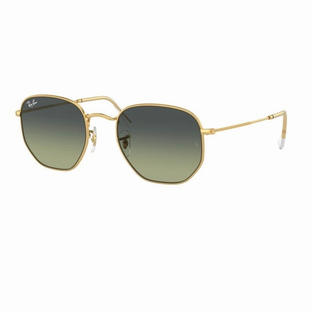 Big Clearance Event Exclusive Deal Inside Ray-Ban Hexagonal Rb3548 001/Bh 51 Arista Gold Frame, Green Vintage Lens
