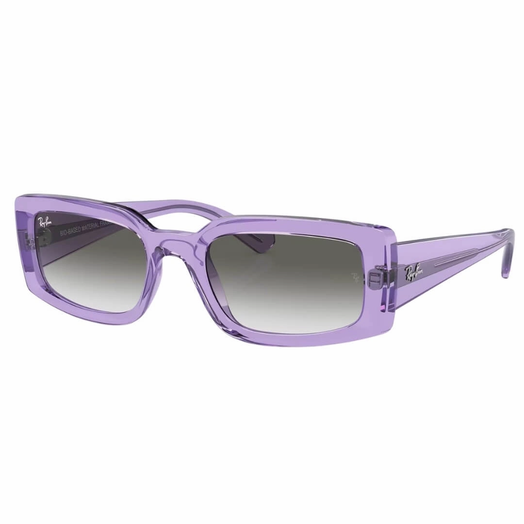 Ray-Ban Kiliane Rb4395 66858E - Transparent Violet With Light Grey Lens Dont Miss These Savings