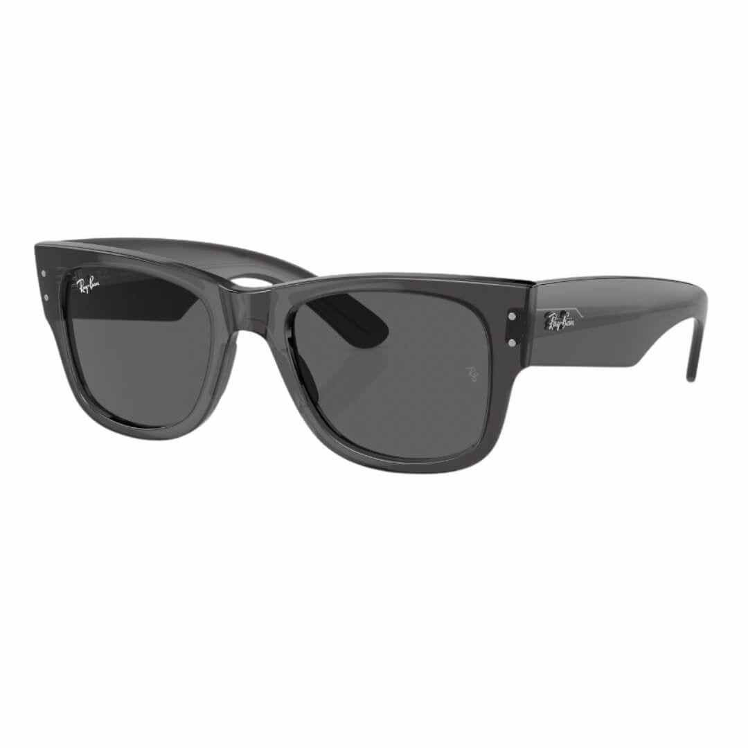 Ray-Ban Mega Wayfarer Rb0840S 1406B1 - Transparent Black With Grey Lens Hot Offer Ending Soon