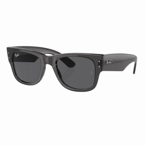 Ray-Ban Mega Wayfarer Rb0840S 1406B1 - Transparent Black With Grey Lens Hot Offer Ending Soon