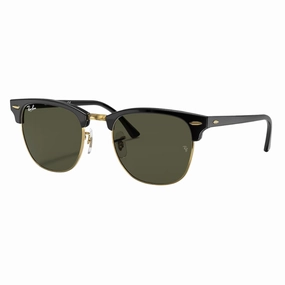 Ray-Ban Rb3016 W0365 Clubmaster 51 Mm Sunglasses Black For Men Last Chance Offer Todays Best Deal