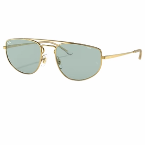 Mega Discount Today Hot Clearance Now Ray-Ban Rb3668 001/Q5 Shiny Gold Green Lenses Sunglasses