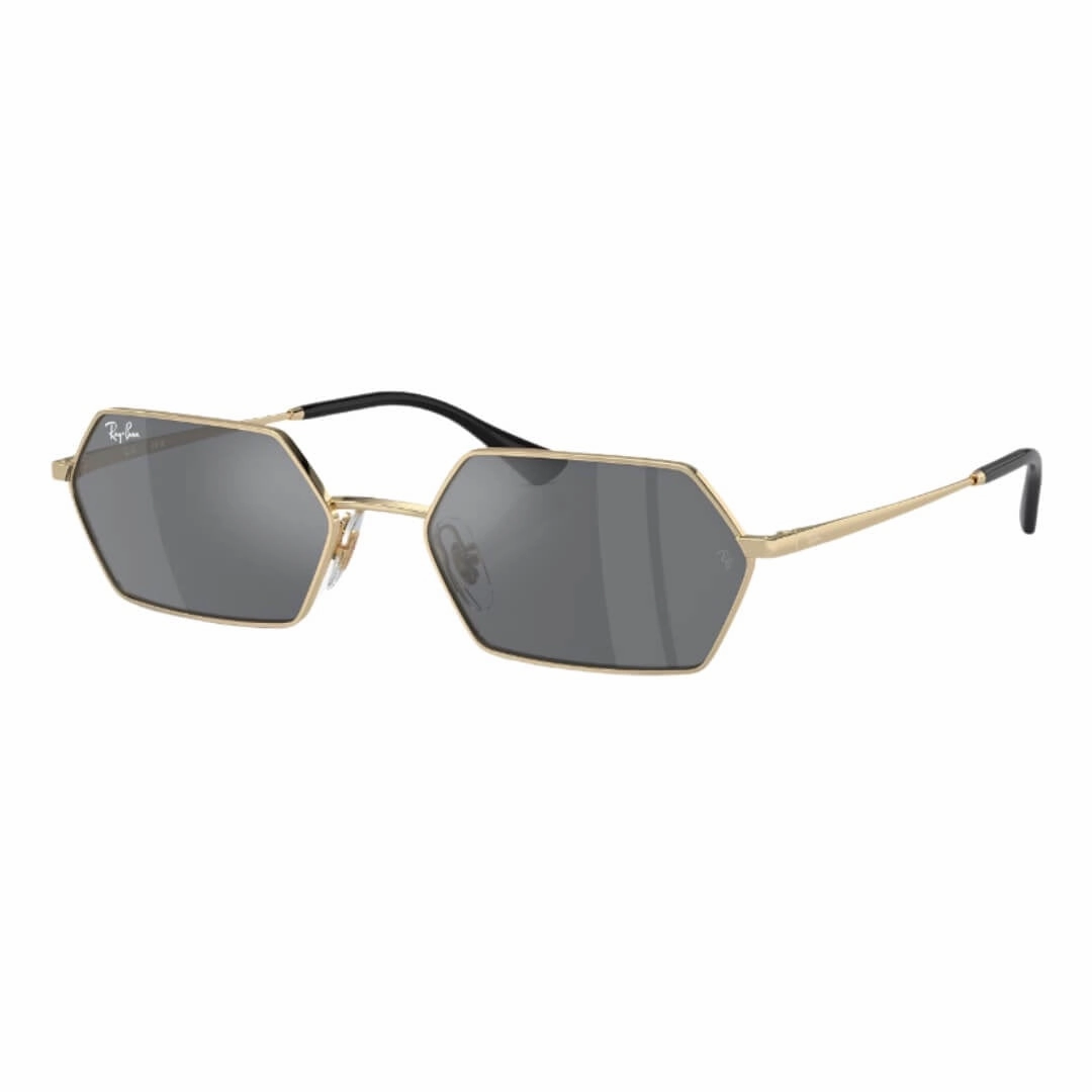 Ray-Ban Yevi Rb3728 92136V 58 Light Gold Frame, Dark Grey Lens Dont Miss This Offer