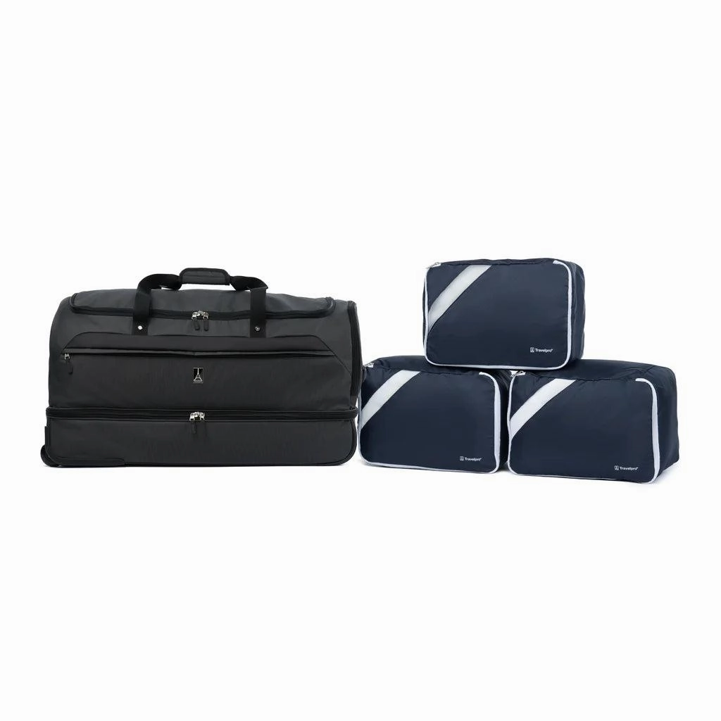 Shop the Savings Now Today Only Savings Roadtrip 30" Drop-Bottom Rolling Duffel With Packing Cubes