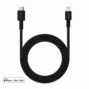 Exclusive Hot Pick Rockrose Liberty Cl1 20W Pd Quick Charge 1M Type-C To Lightning Cable - Black