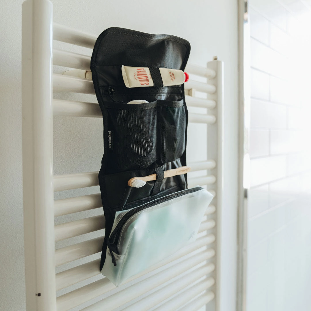 Dont Wait Save Today Roll-Up Toiletry Bag