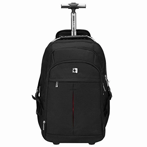 Hot Discount Deal Hot Deals Today S-Zone Wheeled Backpack Rolling Carry-On Luggage Travel Duffel Bag