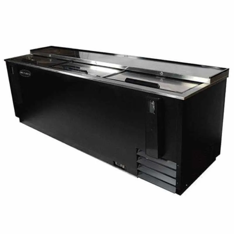 Saba - SBC-95B Commercial 95" Bottle Cooler Refrigerator Horizontal