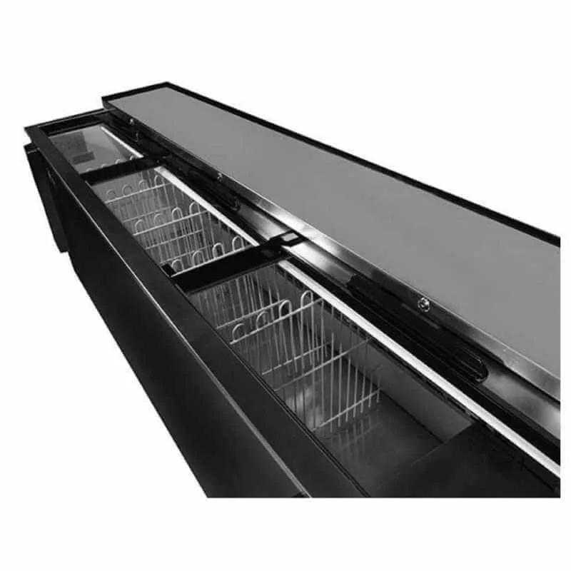 Saba - SBC-95B Commercial 95" Bottle Cooler Refrigerator Horizontal