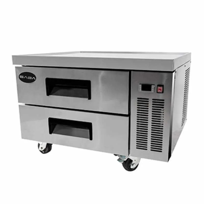 Saba - SCB-36 Commercial 36" Chef Base Refrigerator Cooler