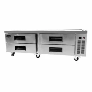 Saba - SCB-72 Commercial 72" Chef Base Refrigerator Cooler