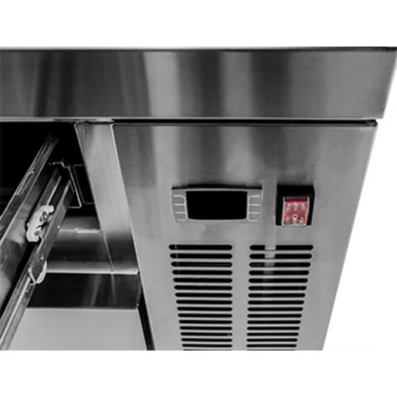 Saba - SCB-72 Commercial 72" Chef Base Refrigerator Cooler