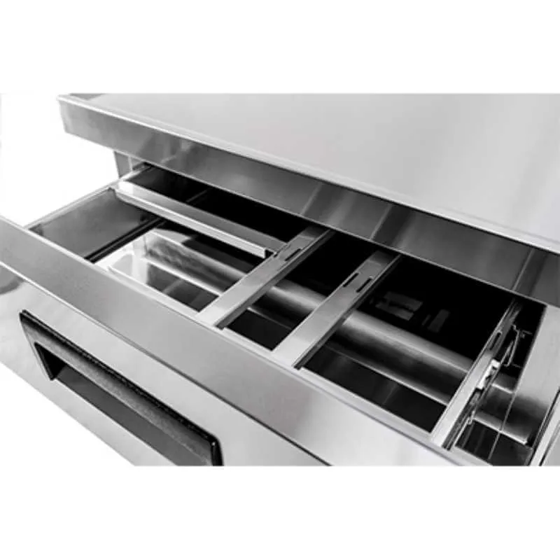 Saba - SCB-72 Commercial 72" Chef Base Refrigerator Cooler