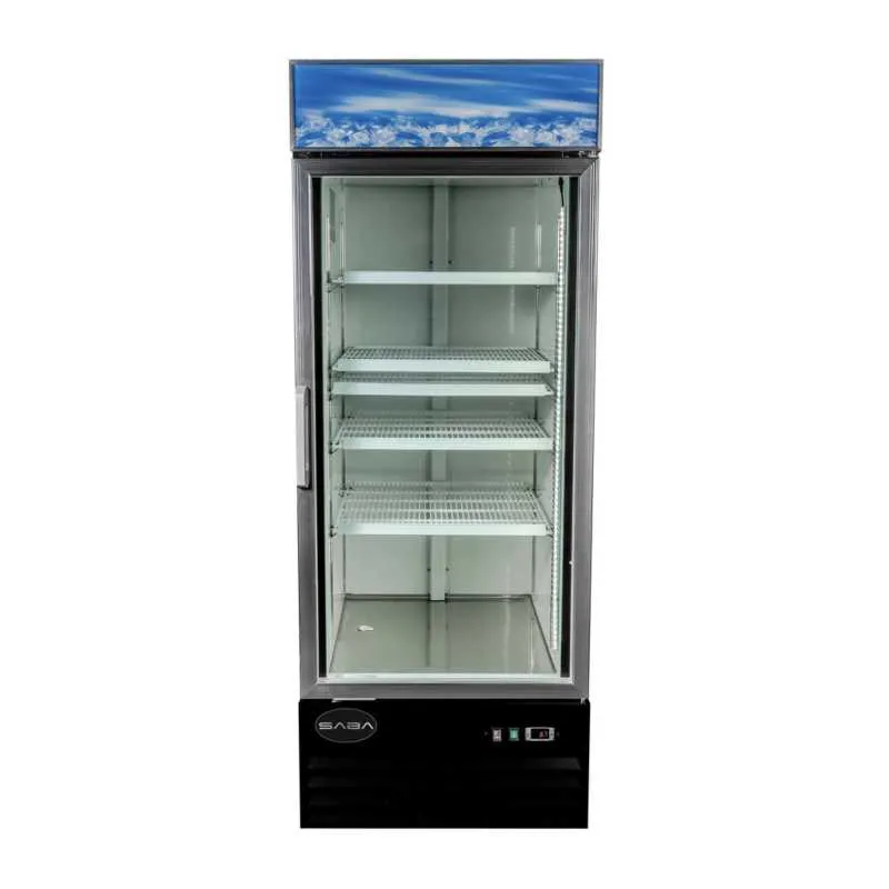 Saba - SM-13F, Commercial 27" 1 Glass Door Merchandiser Freezer
