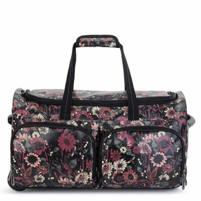 Today Only Discount Alert Special Price Today Sakroots Women'S New Adventure Rolling Duffel Bag, Graphite In Bloom, One Size