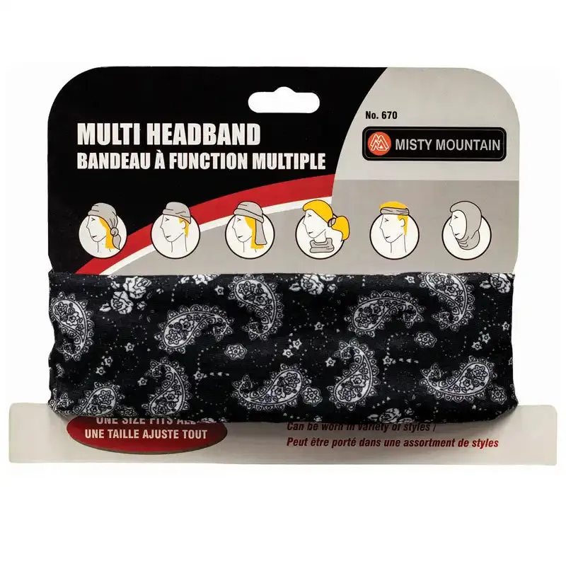 Todays Hot Savings Multi Headband And Neck Gaiter
