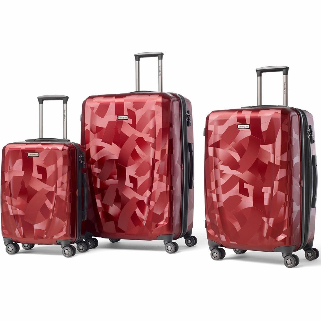 Samsonite Pursuit Dlx 3-Piece Nested Set Weekend Flash Offer Mega Discount Event