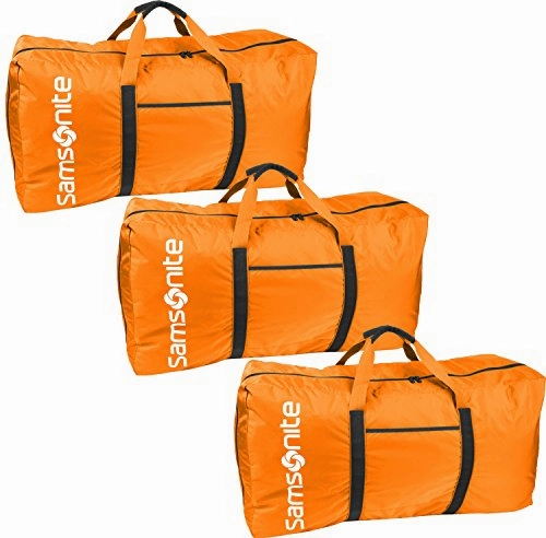 Hot Clearance Now Samsonite Tote-A-Ton 32.5" 3-Piece Duffel Set (Orange)