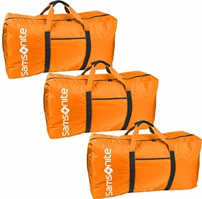 Hot Clearance Now Samsonite Tote-A-Ton 32.5" 3-Piece Duffel Set (Orange)