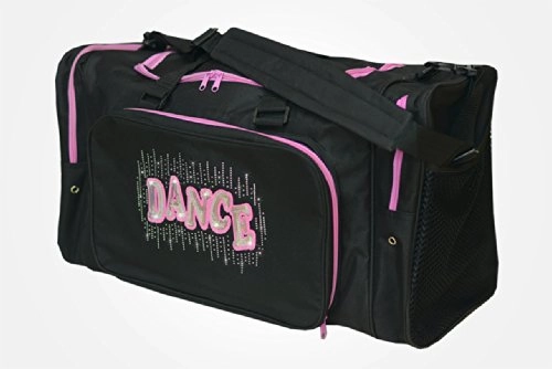 Instant Deal Today Sassi Designs Bling Dance 22" Black Duffel Bag