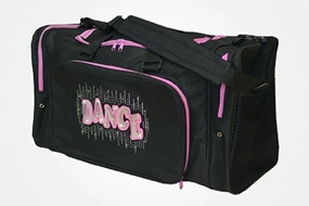 Instant Deal Today Sassi Designs Bling Dance 22" Black Duffel Bag