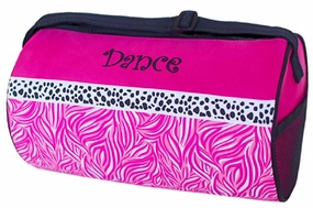 Dont Miss This Steal Sassi Designs Candy Swirl Small Roll Dance Duffel Size: Small 7" X 12"