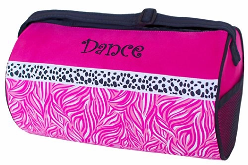 Dont Miss This Steal Sassi Designs Candy Swirl Small Roll Dance Duffel Size: Small 7" X 12"