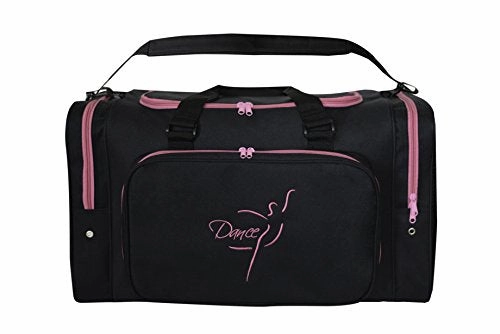 Sassi Designs Classy Dancer 22" Black Duffel Bag Grab Your Deal Today