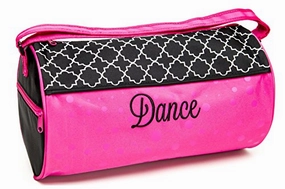 Sassi Designs Lattice & Dots Dance Medium Roll Duffel Bag Shop Save Today Big Savings Event