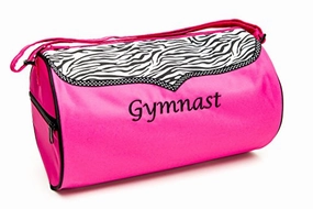 Shop Save Big Instant Savings Inside Sassi Designs Zebra Gymnast Medium Roll Duffel Bag